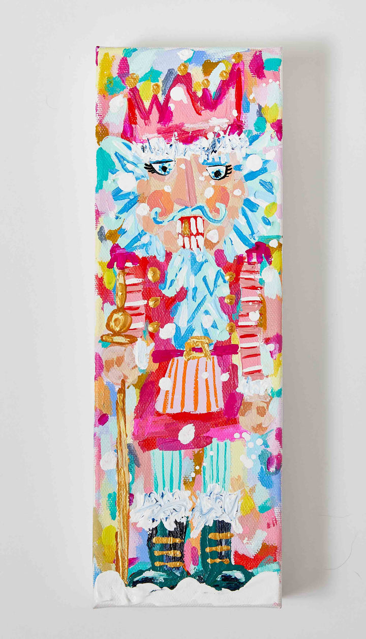 Dixon Nutcracker Decor Painting: 4x12