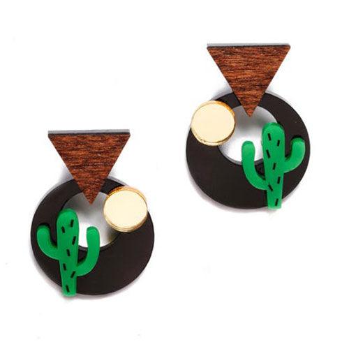 Cactus Earrings by Laliblue - Quirks!