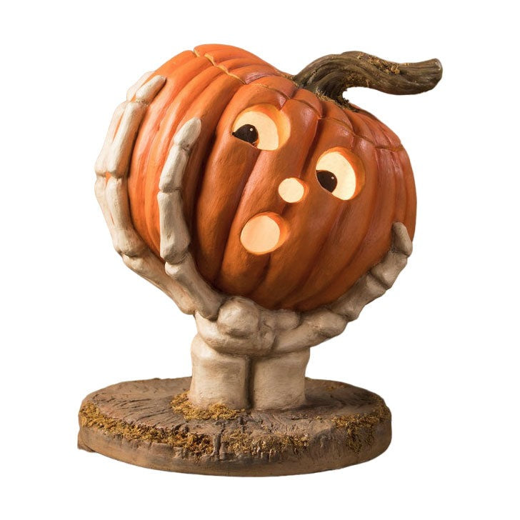 Ut-Oh Gotcha Pumpkin by Bethany Lowe image