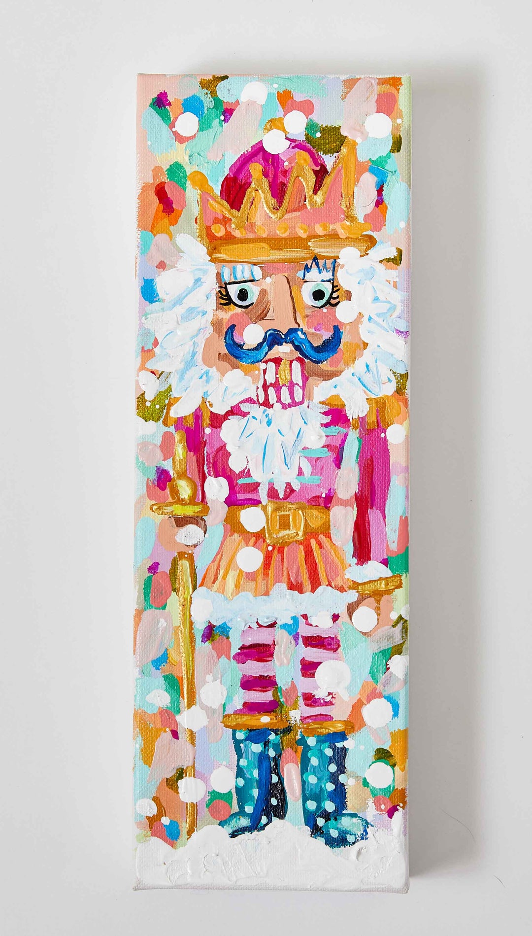 Dottie Nutcracker Holiday Art: 3x9