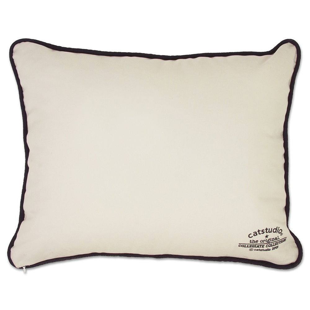 Arizona State University Collegiate Hand-Embroidered Pillow