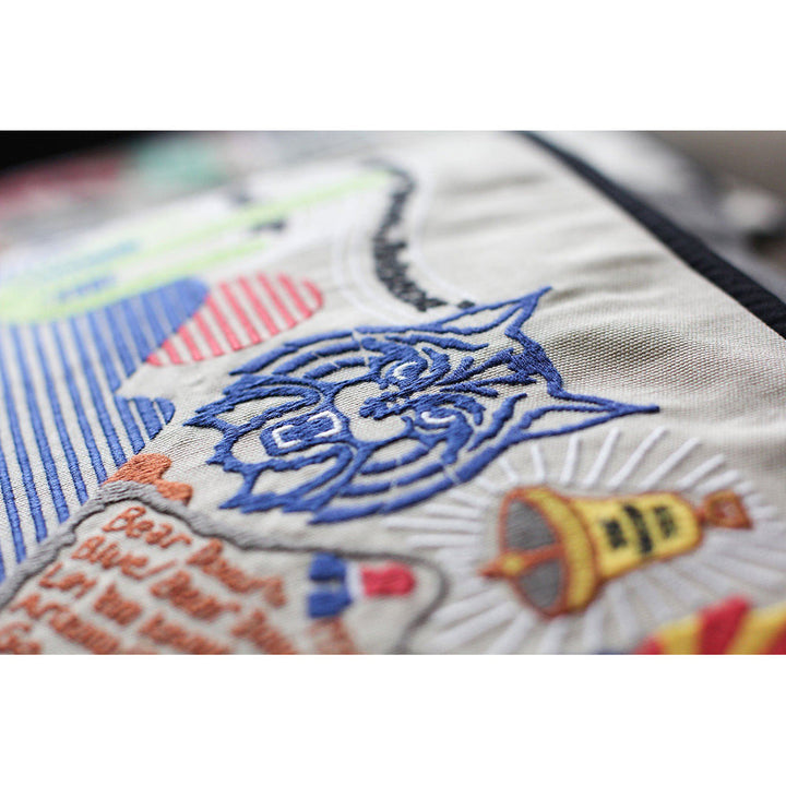 Arizona, University of Collegiate Hand-Embroidered Pillow