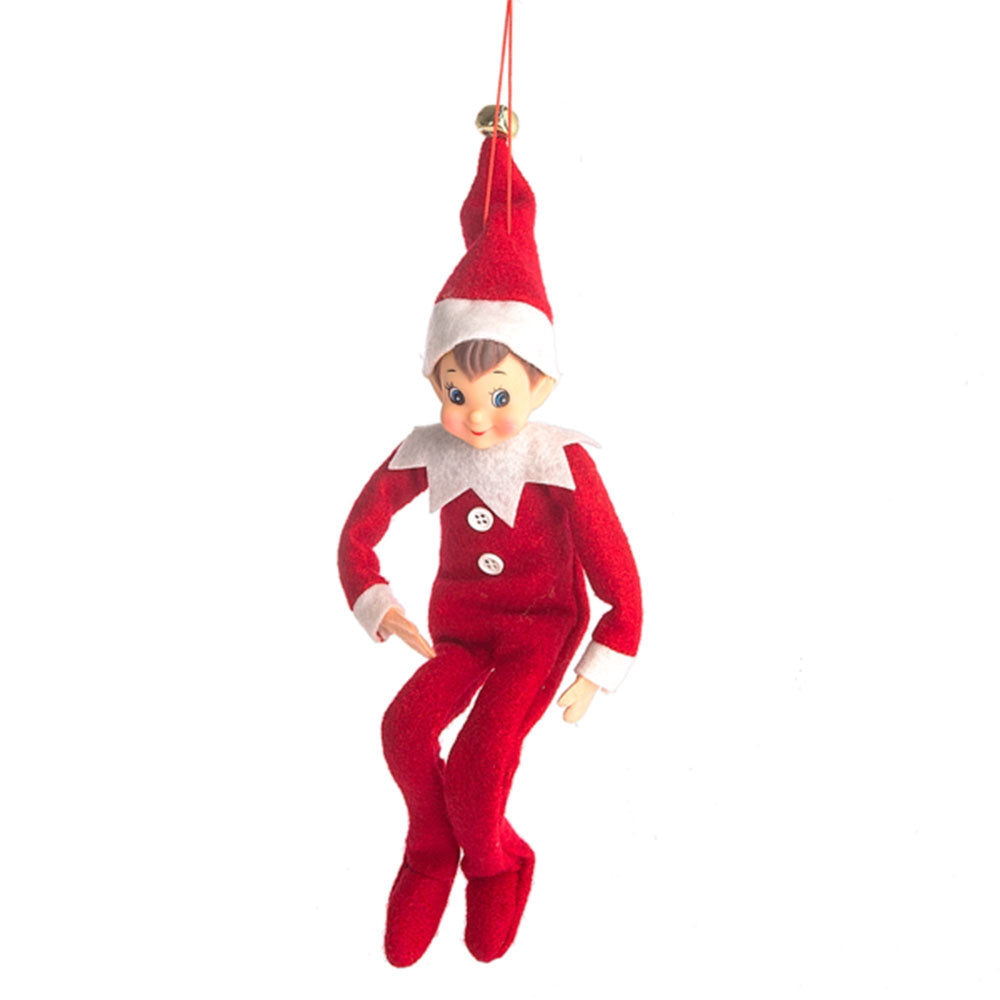 Boy Elf Ornament by Ganz image