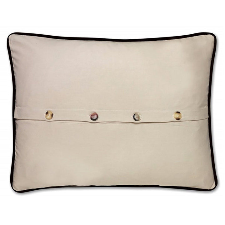 Canada Hand-Embroidered Pillow