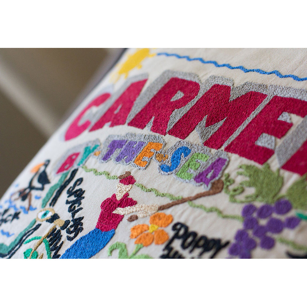 Carmel Hand-Embroidered Pillow