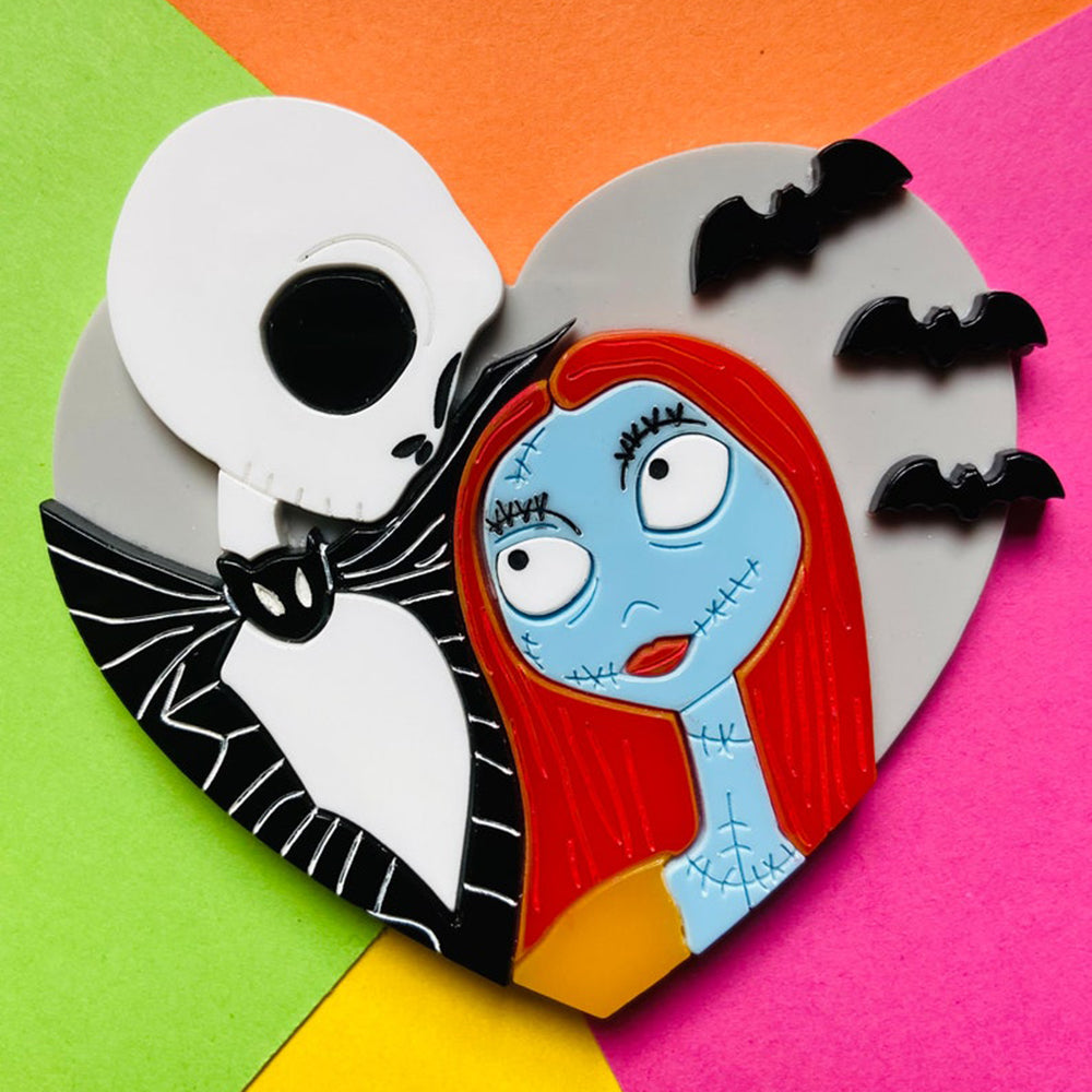 Cartoon Collection - "This is Halloween" Acrylic Brooch by Makokot Design