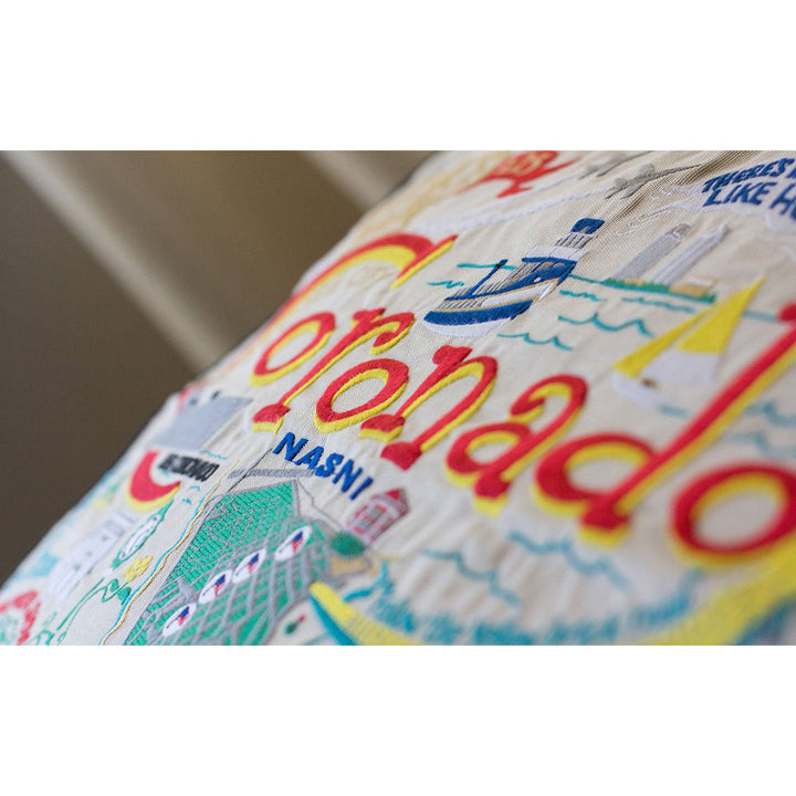 Coronado Embroidered Pillow