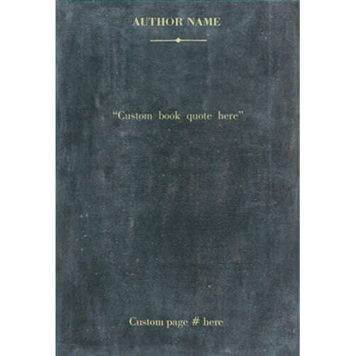 Custom Book Collection - Charcoal - Gallery Wrap Art Print - 23" X 33.75" by Sugarboo Design