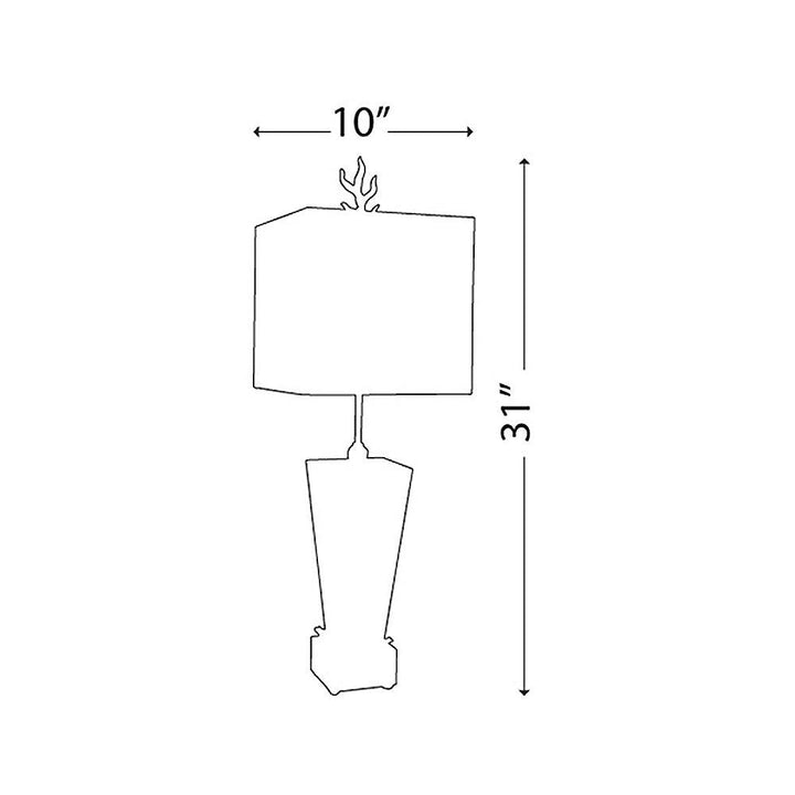 Grenouille Table Lamp By Flambeau Lighting - Quirks!