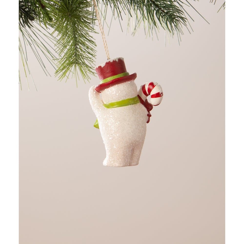 Happy Snowman Ornament by Bethany Lowe