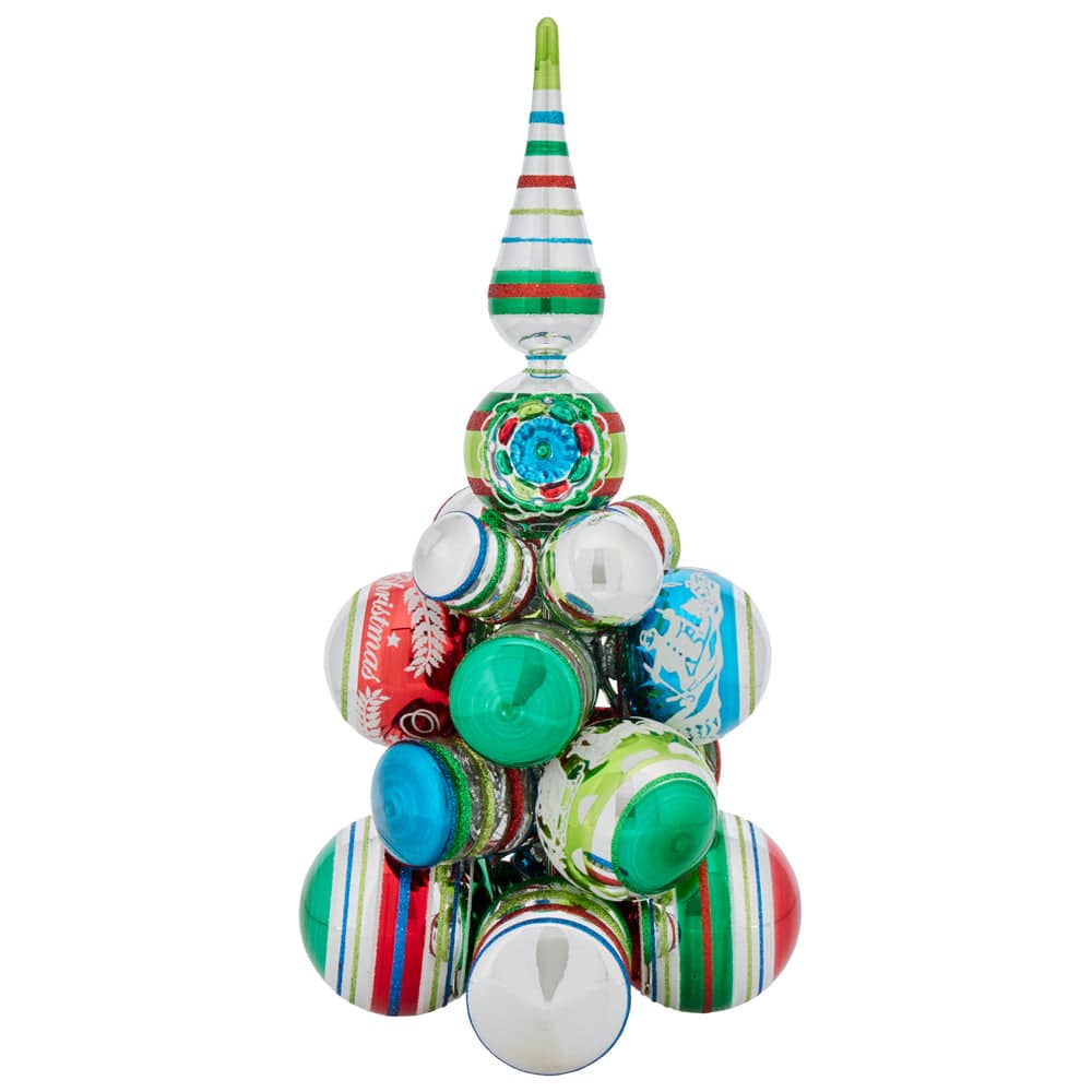 Holiday Splendor Cluster Tree by Shiny Brite