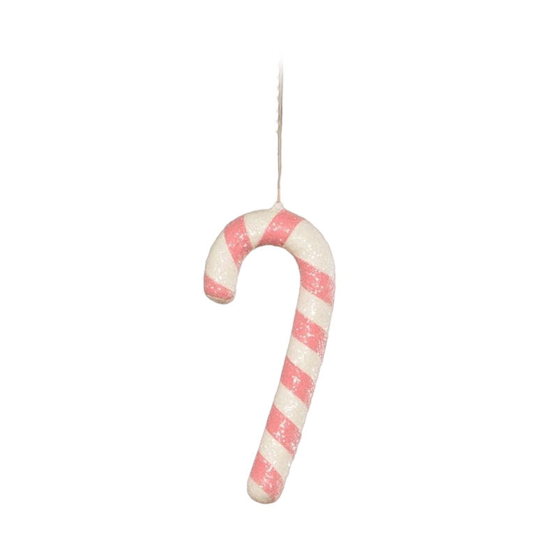 Hot Pink Candy Cane Ornament by Bethany Lowe