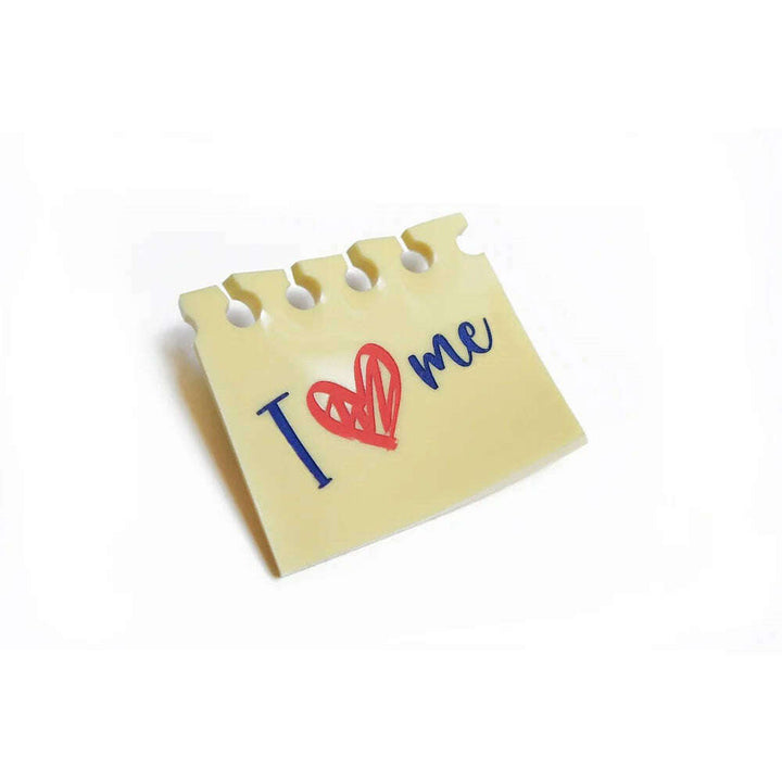 I love myself brooch by Laliblue