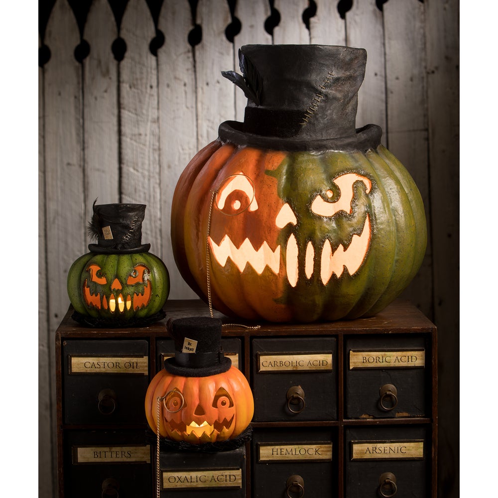 Jekyll & Hyde Pumpkin by Bethany Lowe image 2