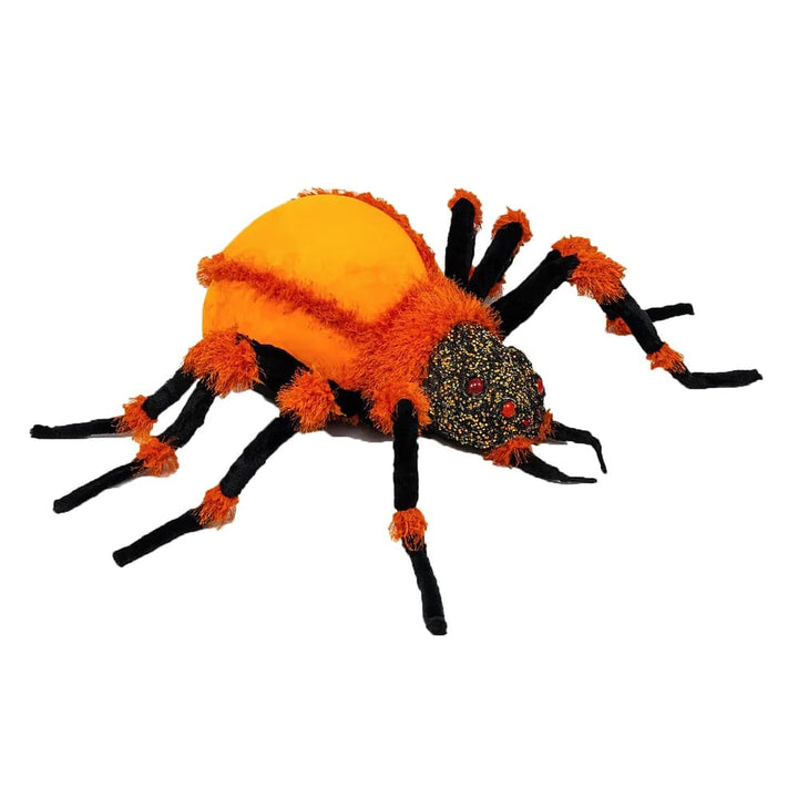 Large LED Lighted Eyes Orange Spider Display by December Diamonds