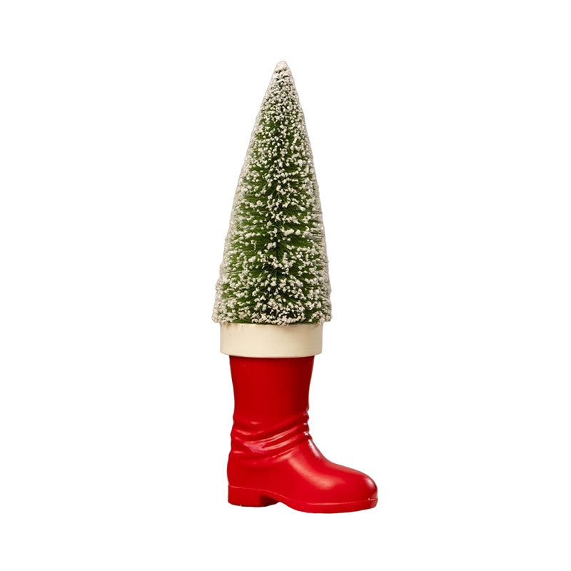 Large Santa Boot with BB Tree by Bethany Lowe