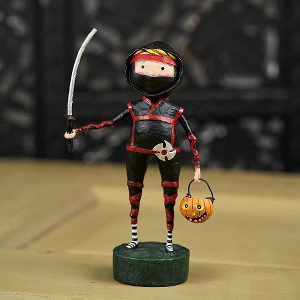 Lil' Ninja Halloween Figurine by Lori Mitchell - Quirks!