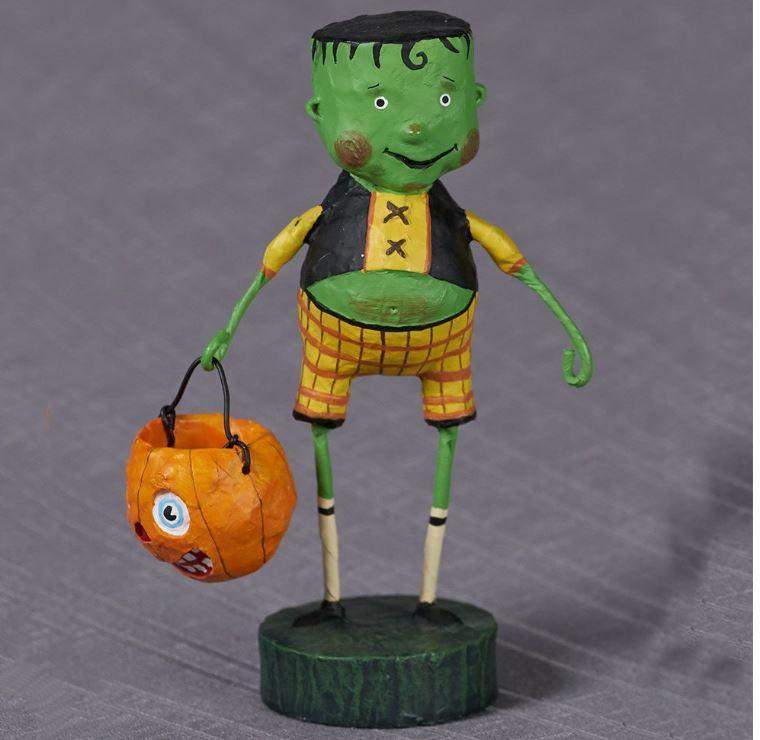 Little Frankie Stein Halloween Lori Mitchell Collectible Figurine - Quirks!