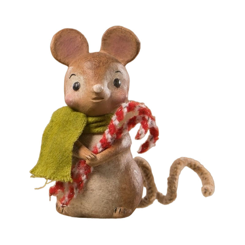 Little Mouse with Candy Canes by Bethany Lowe