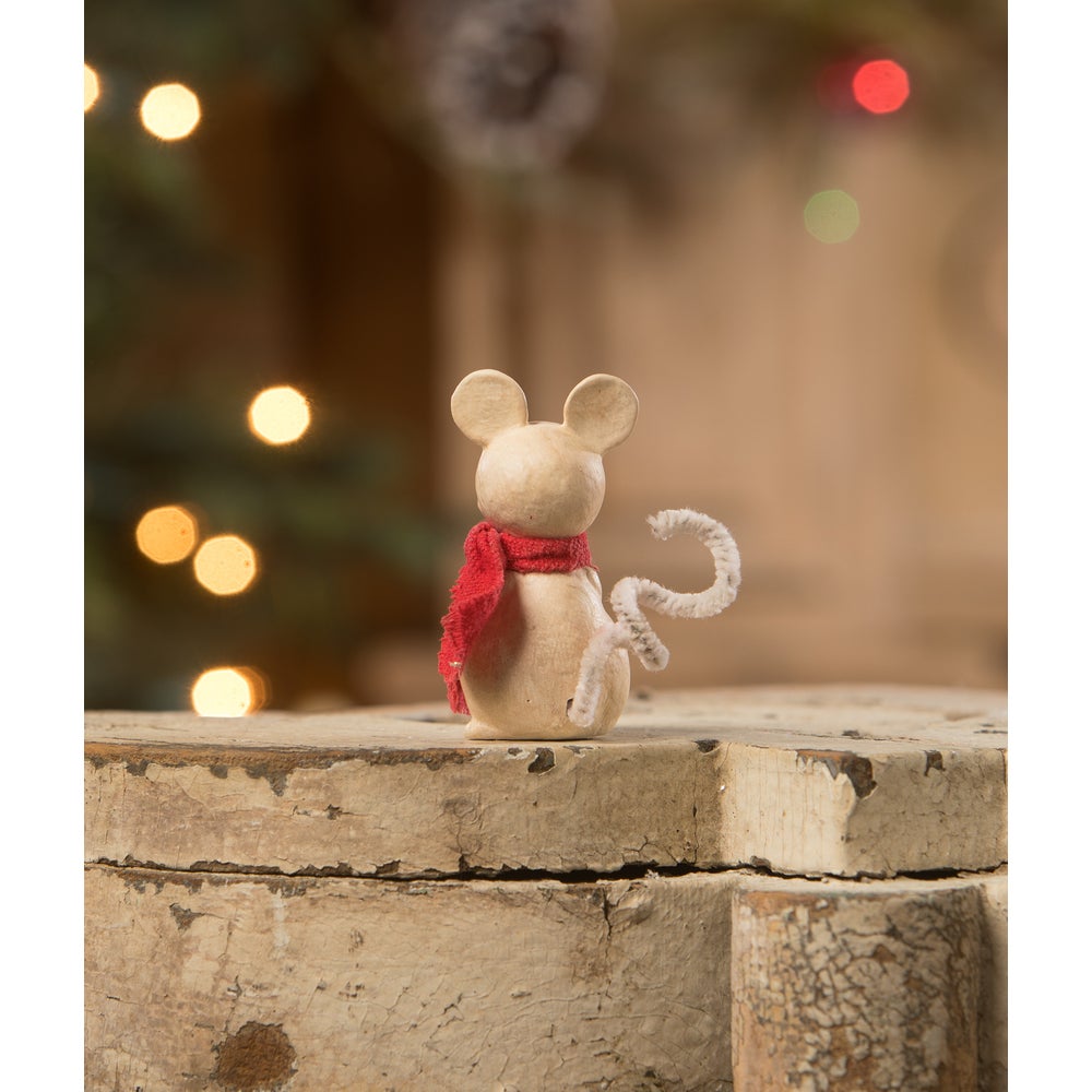 Little Mouse with Gift by Bethany Lowe