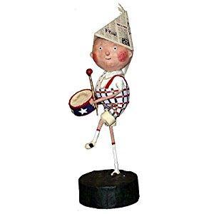 Little Patriotic Boy Lori Mitchell Collectible Figurine - Quirks!