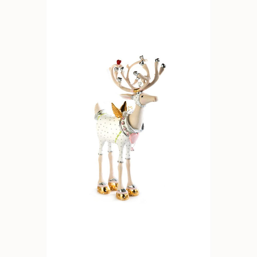 Moonbeam Cupid Reindeer Figure by Patience Brewster