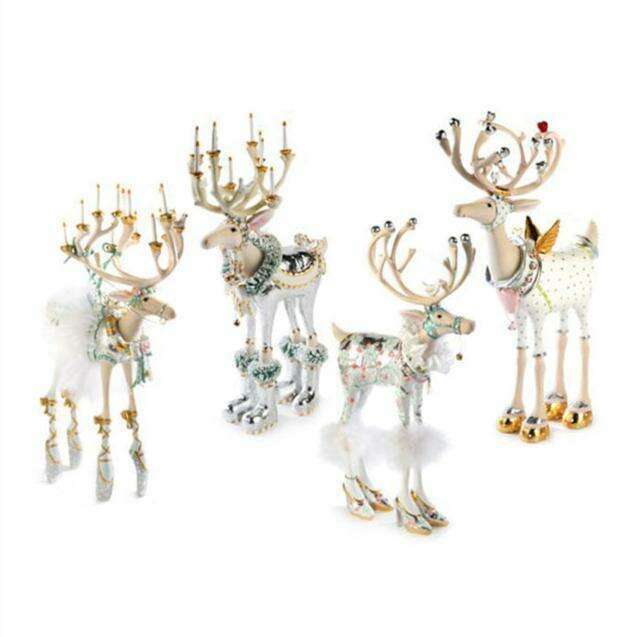Moonbeam Reindeer Figure Set-A by Patience Brewster