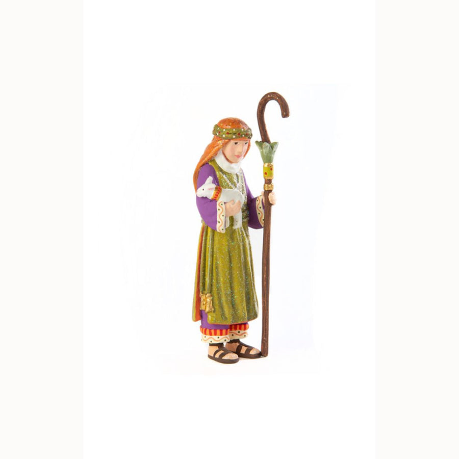 Nativity Shepherd Mini Figure by Patience Brewster