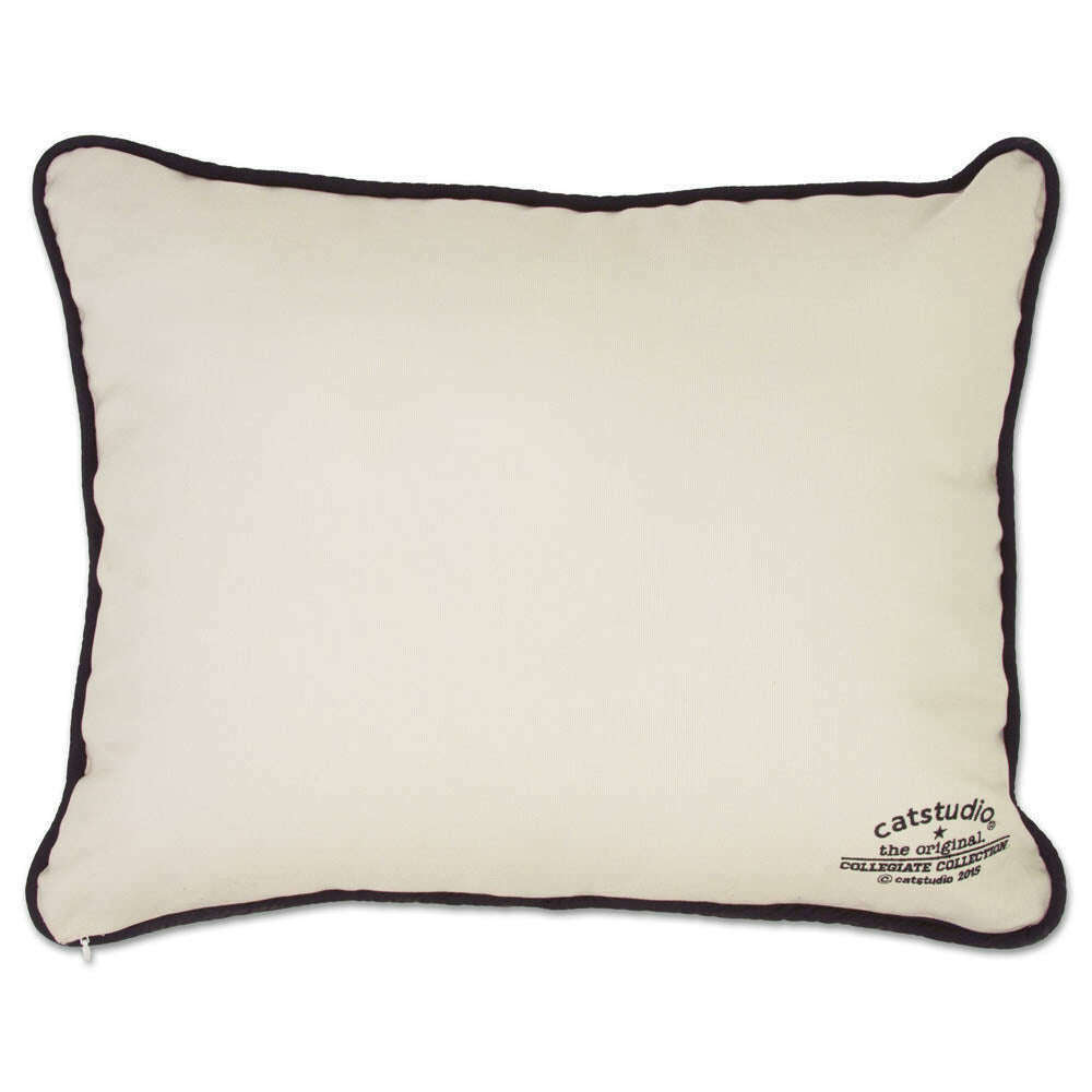 Pittsburgh, University of Collegiate Embroidered Pillow by CatStudio