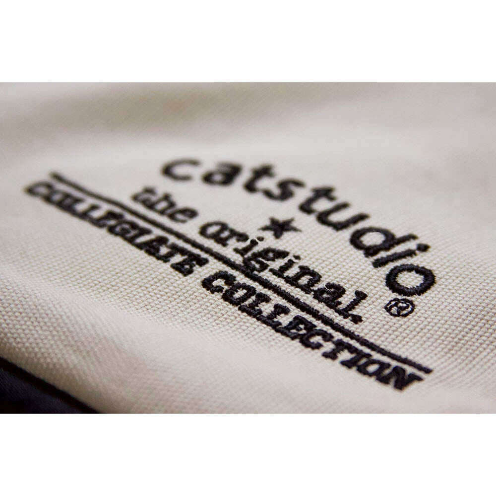 Princeton University Collegiate Embroidered Pillow by CatStudio
