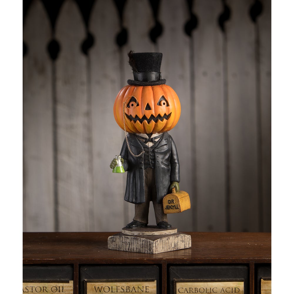 Pumpkin Head Jekyll by Bethany Lowe image