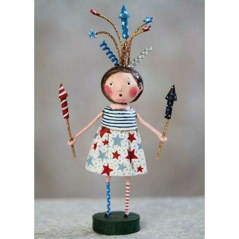 Putting on a Show Patriotic Figurine by Lori Mitchell – view 2