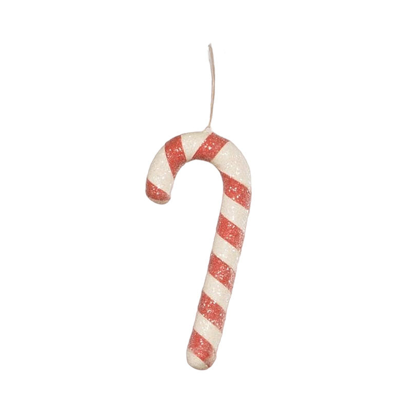 Red Candy Cane Ornament by Bethany Lowe