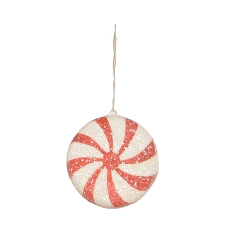 Red Peppermint Ornament by Bethany Lowe