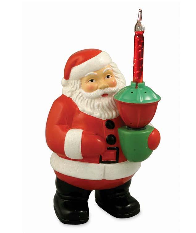 Retro Bubble Light Santa by Bethany Lowe - Quirks!