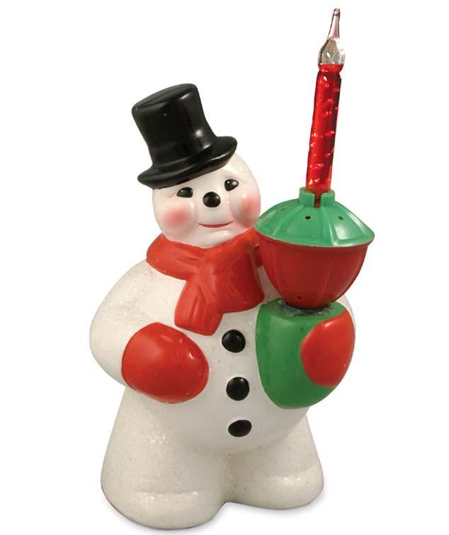 Retro Bubble Light Snowman by Bethany Lowe - Quirks!