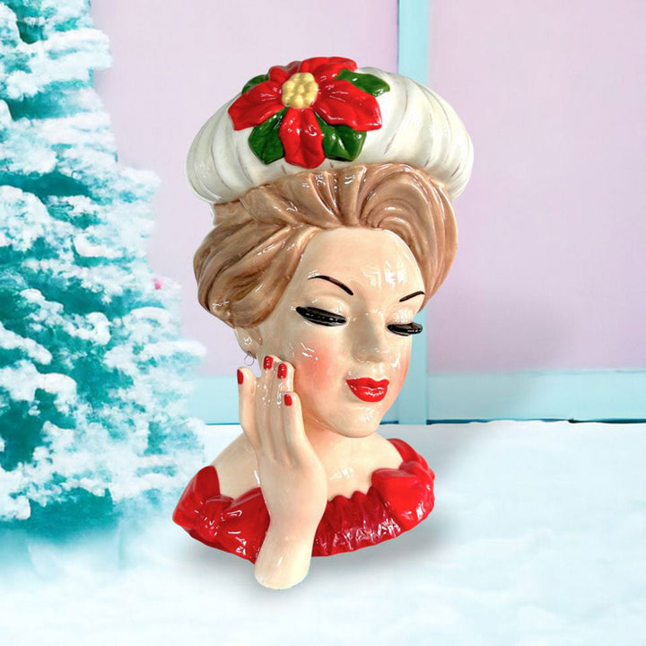 Retro Lady Head Vase - NEW 2024 by December Diamonds image