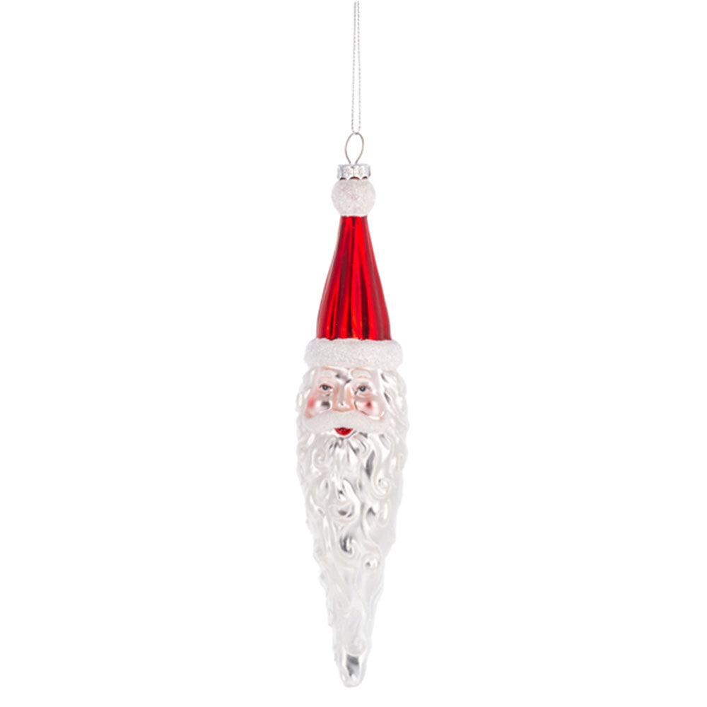 Santa Icicle Ornaments (4 pc. ppk.) by Ganz image 1