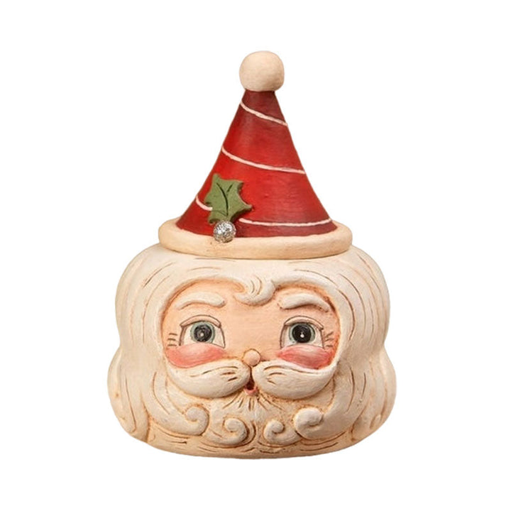 St. Nick Hollow Head Container by Bethany Lowe