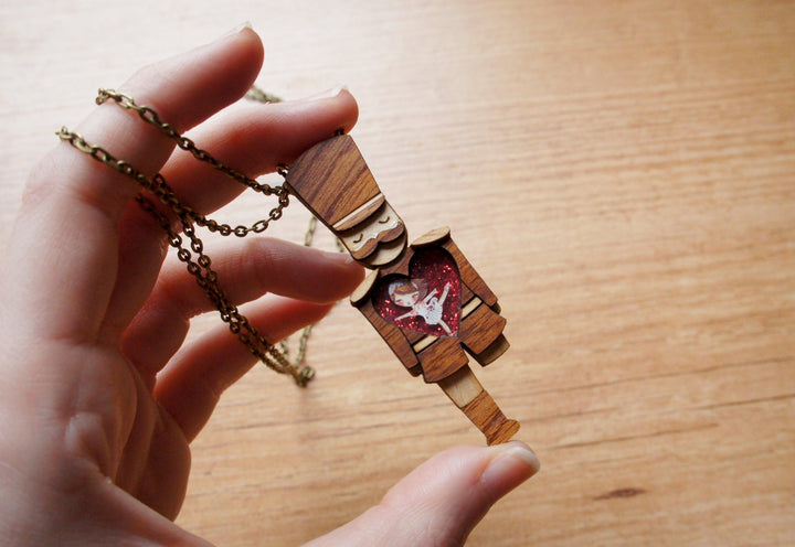 Tin Soldier Necklace by Laliblue - Quirks!