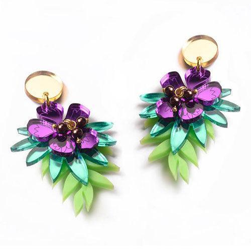 Wild Flowers Earrings by Laliblue - Quirks!