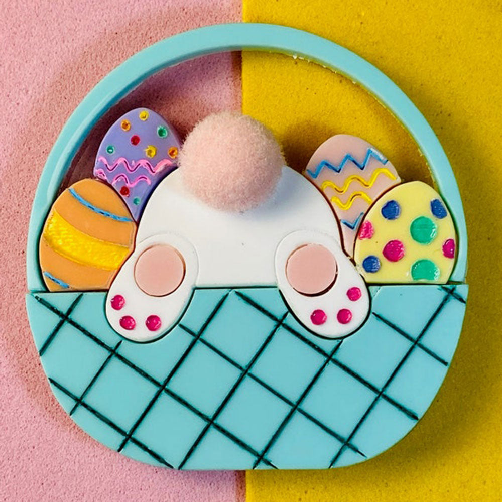 Woodland Spring Fair Collection - Easter Edition - Acrylic Brooch by Makokot Design