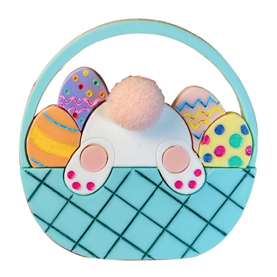 Woodland Spring Fair Collection - Easter Edition - Acrylic Brooch by Makokot Design